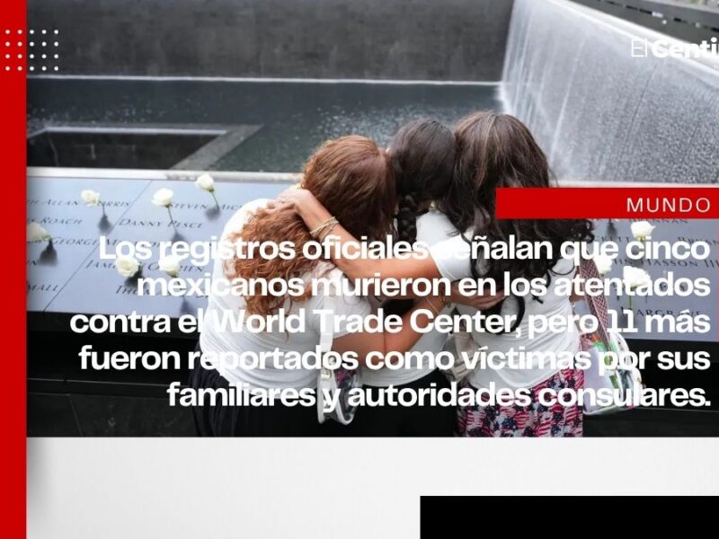 25 años del 11-S: Ellos son los mexicanos que murieron en las Torres Gemelas