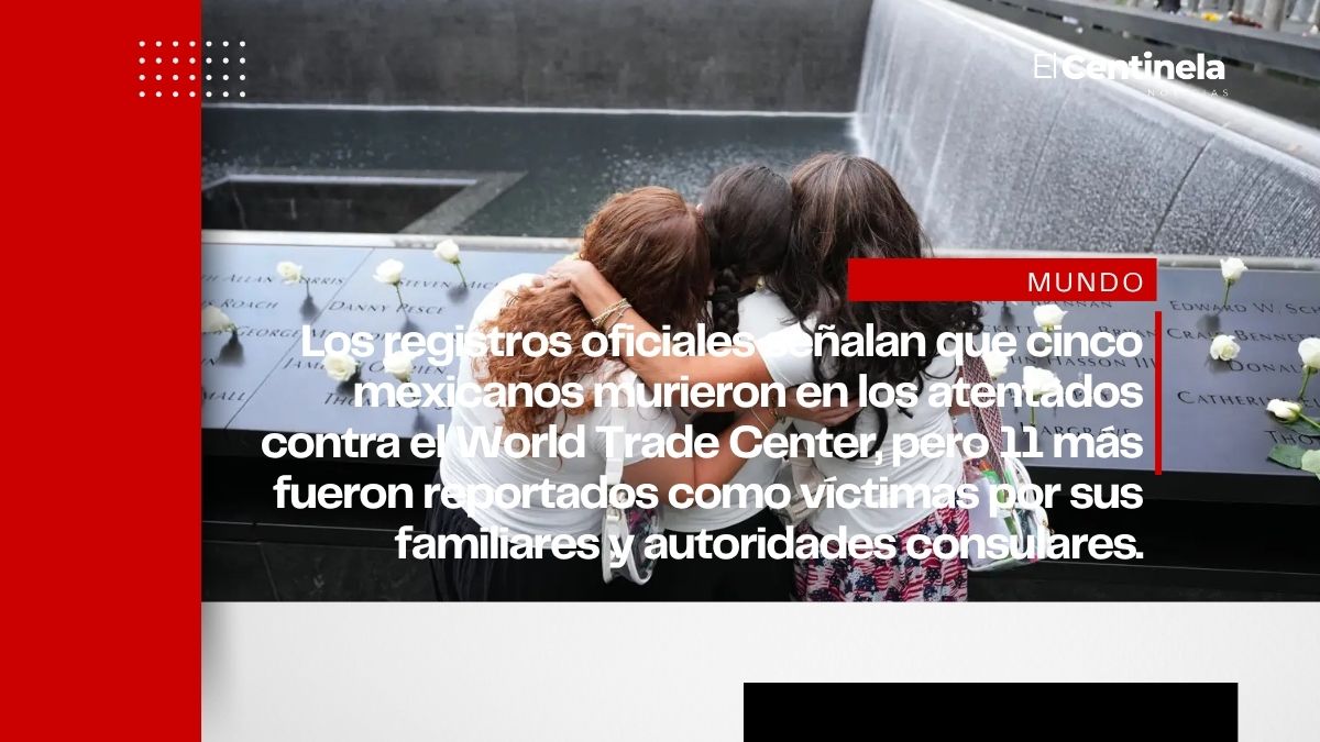25 años del 11-S: Ellos son los mexicanos que murieron en las Torres Gemelas