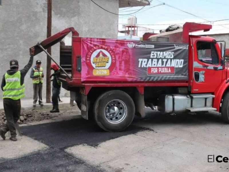 Cierres intermitentes en Puebla: la 16 de Septiembre y la calle Herradura tendrán obras de pavimentación