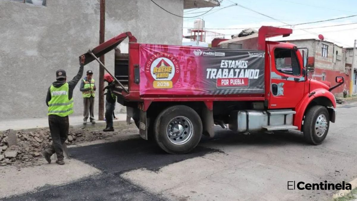 Cierres intermitentes en Puebla: la 16 de Septiembre y la calle Herradura tendrán obras de pavimentación