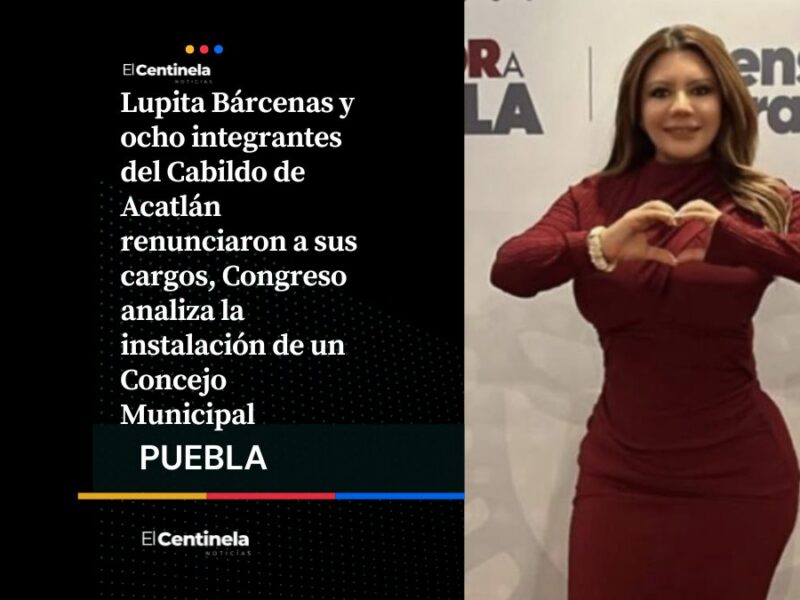 Lupita Bárcenas renuncia a la alcaldía de Acatlán y se prevé que el Concejo Municipal tome el mando municipal
