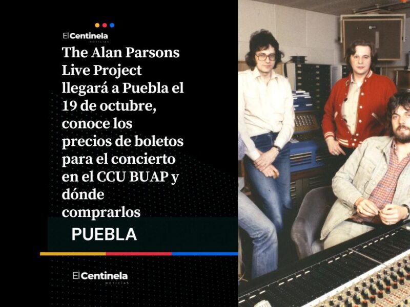 The Alan Parsons Live Project en Puebla: conoce los precios de boletos y dónde comprarlos para disfrutar del concierto