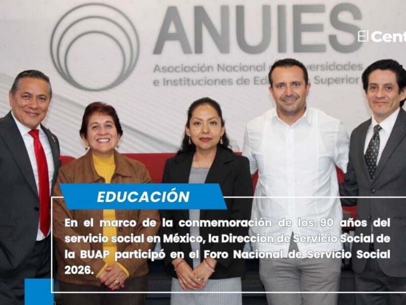 Participa BUAP en el Foro Nacional de Servicio Social 2026