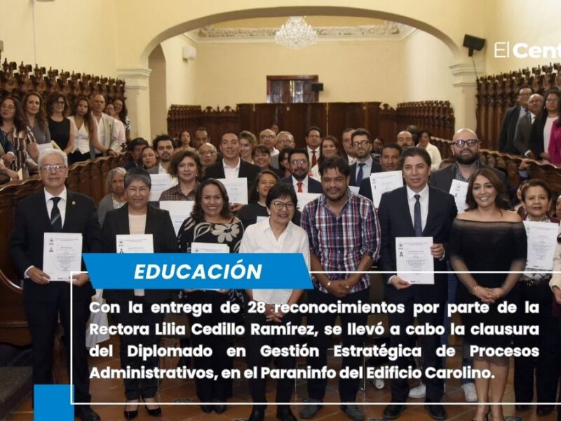 Finaliza Diplomado en Gestión Estratégica de Procesos Administrativos