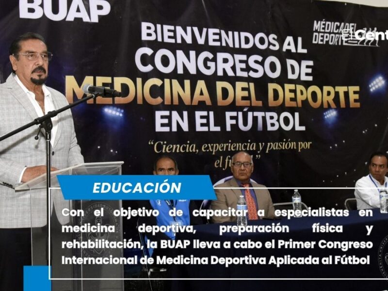 Capacita BUAP a especialistas en medicina deportiva