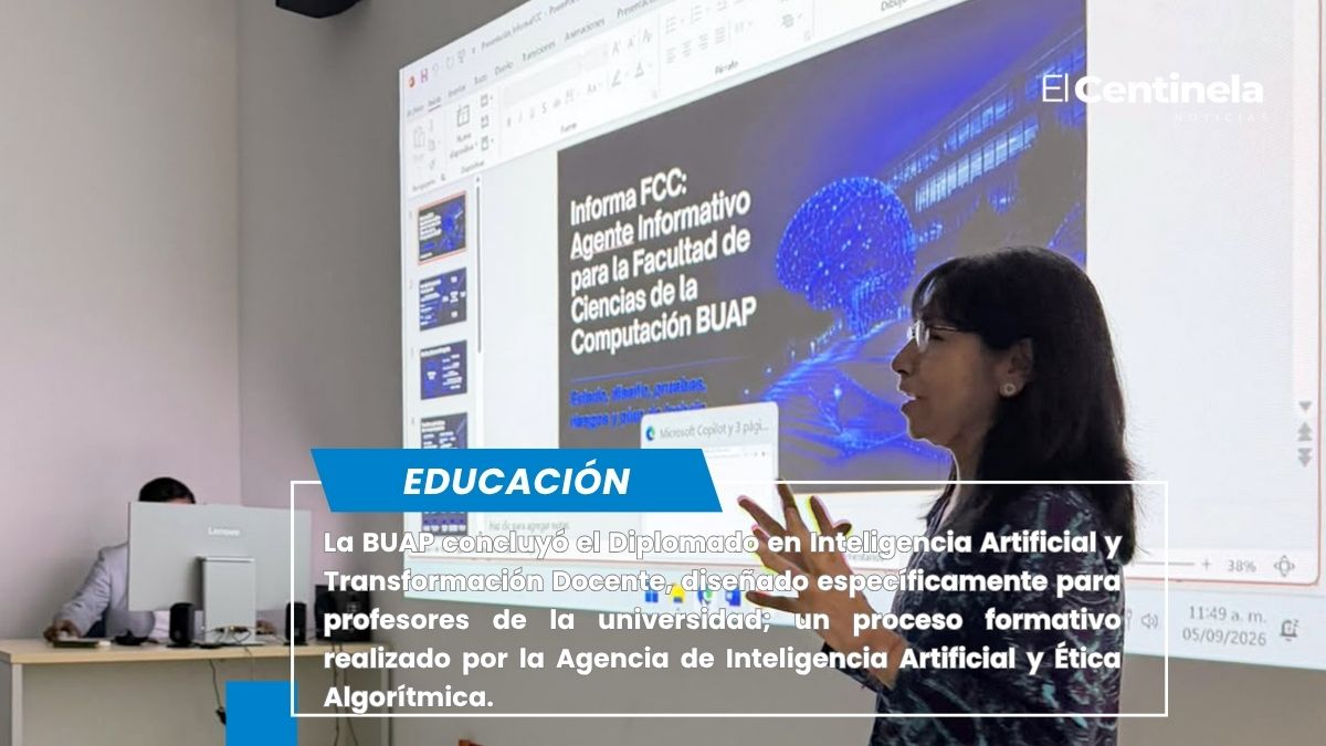 Capacita BUAP a docentes en Inteligencia Artificial