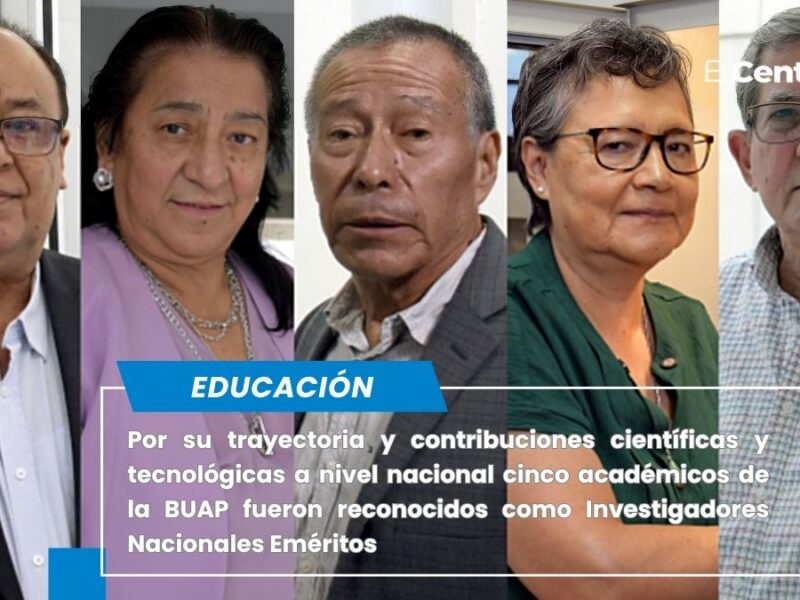 Orgullo universitario: Otorgan a cinco investigadores BUAP la máxima distinción vitalicia del SNII