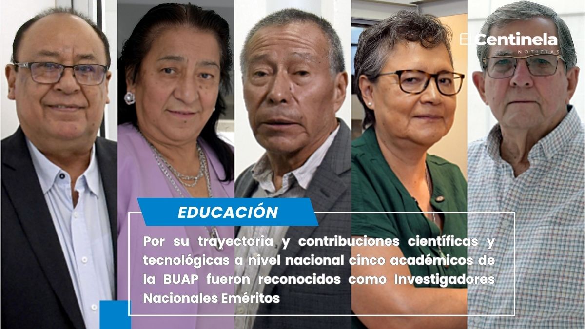 Orgullo universitario: Otorgan a cinco investigadores BUAP la máxima distinción vitalicia del SNII