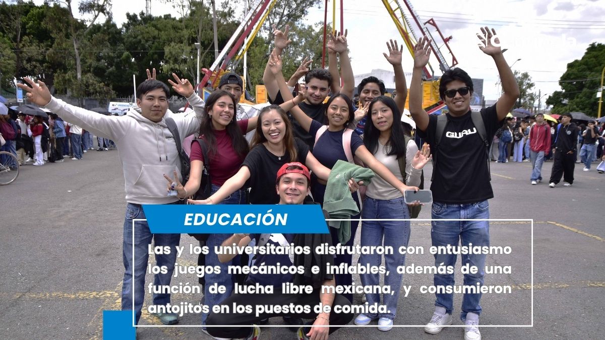 Convive comunidad BUAP en la Fiesta Mexicana