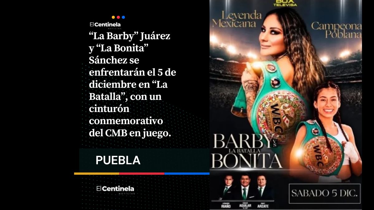 ¡Es un hecho! La Barby Juárez y La Bonita Sánchez se enfrentarán el 5 de diciembre