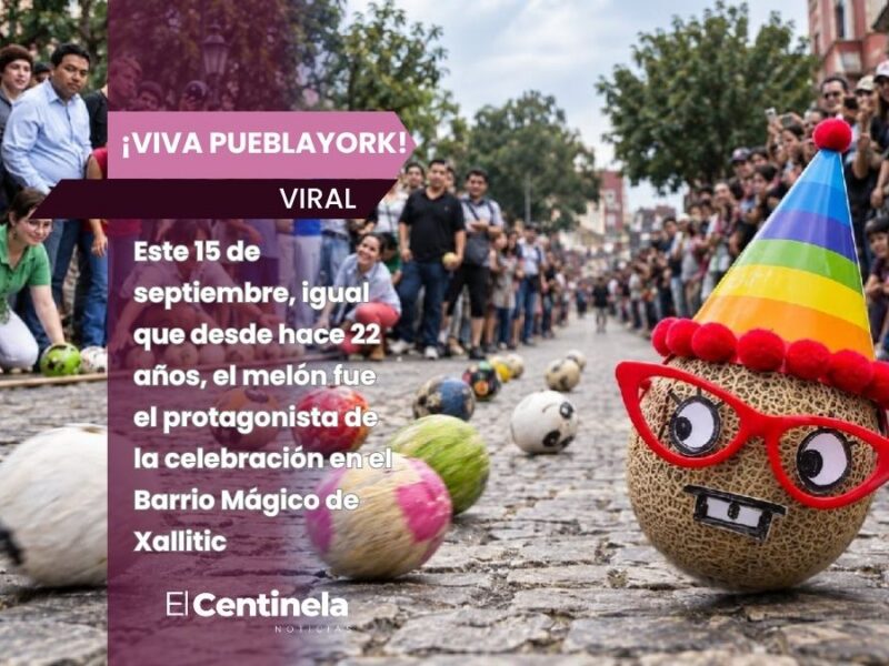 Entre porras y risas, 220 melones hicieron historia este 15 de septiembre en Xalapa