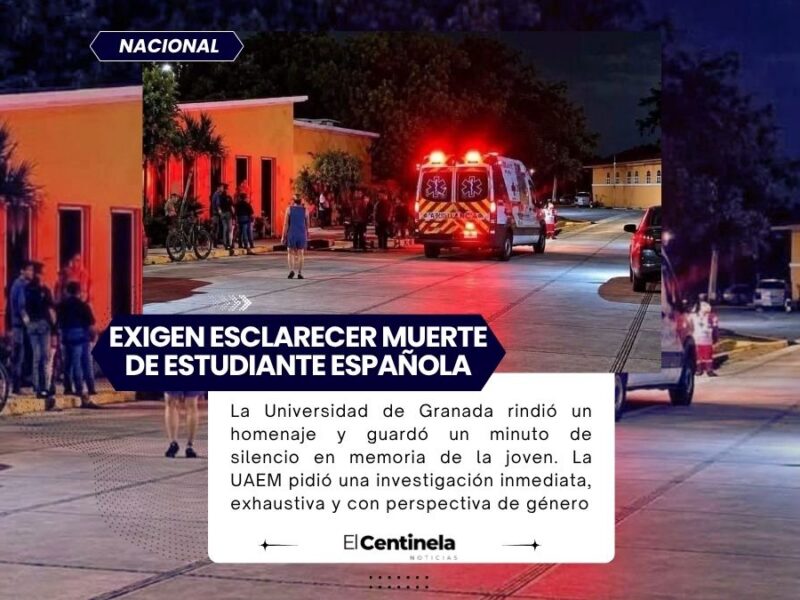 Caso Claudia Tacoronte: Exigen Esclarecer Muerte de Estudiante Española en Morelos