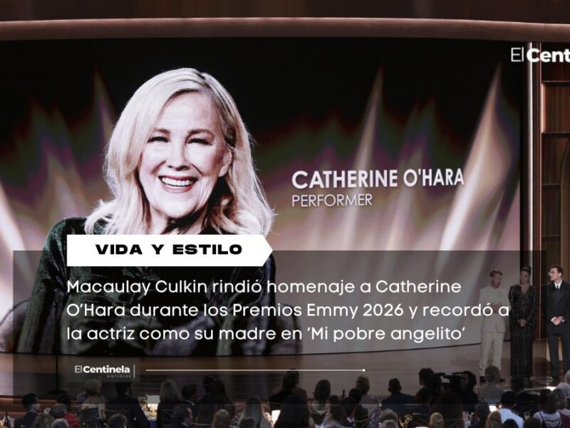 Macaulay Culkin le dice adiós a Catherine O’Hara en emotiva despedida durante los Emmy: “Era nuestra mamá”