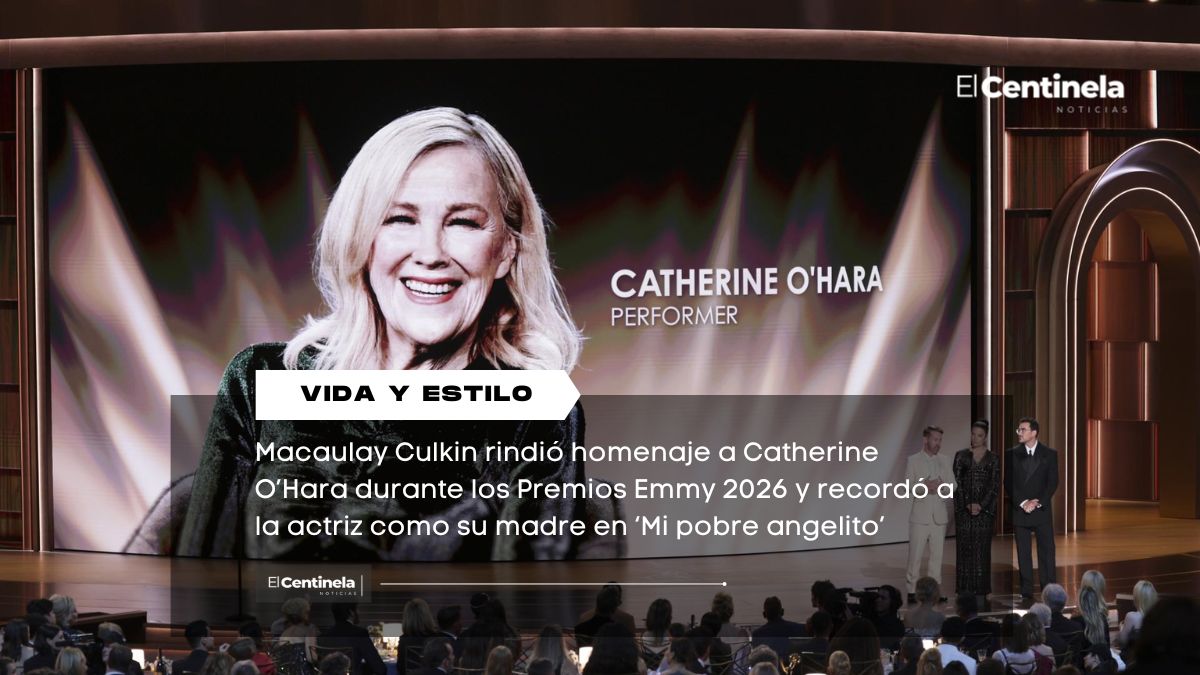 Macaulay Culkin le dice adiós a Catherine O’Hara en emotiva despedida durante los Emmy: “Era nuestra mamá”