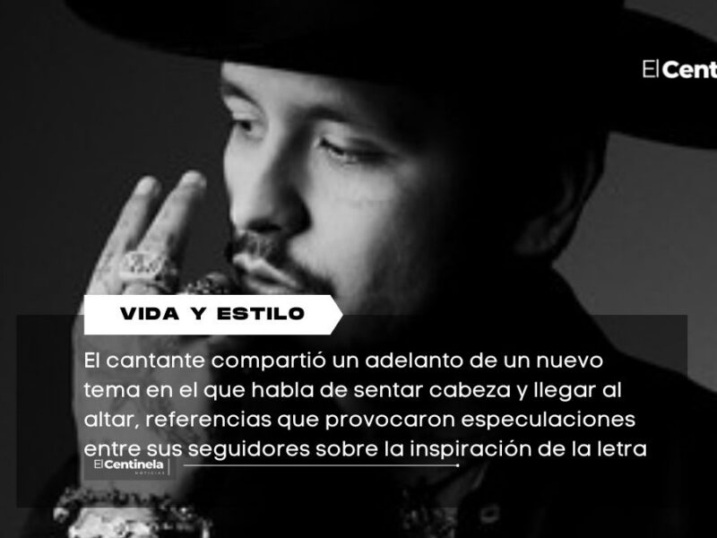 Christian Nodal Comparte Adelanto de Nueva Canción; Especulan que Está Dedicada a Ángela Aguilar