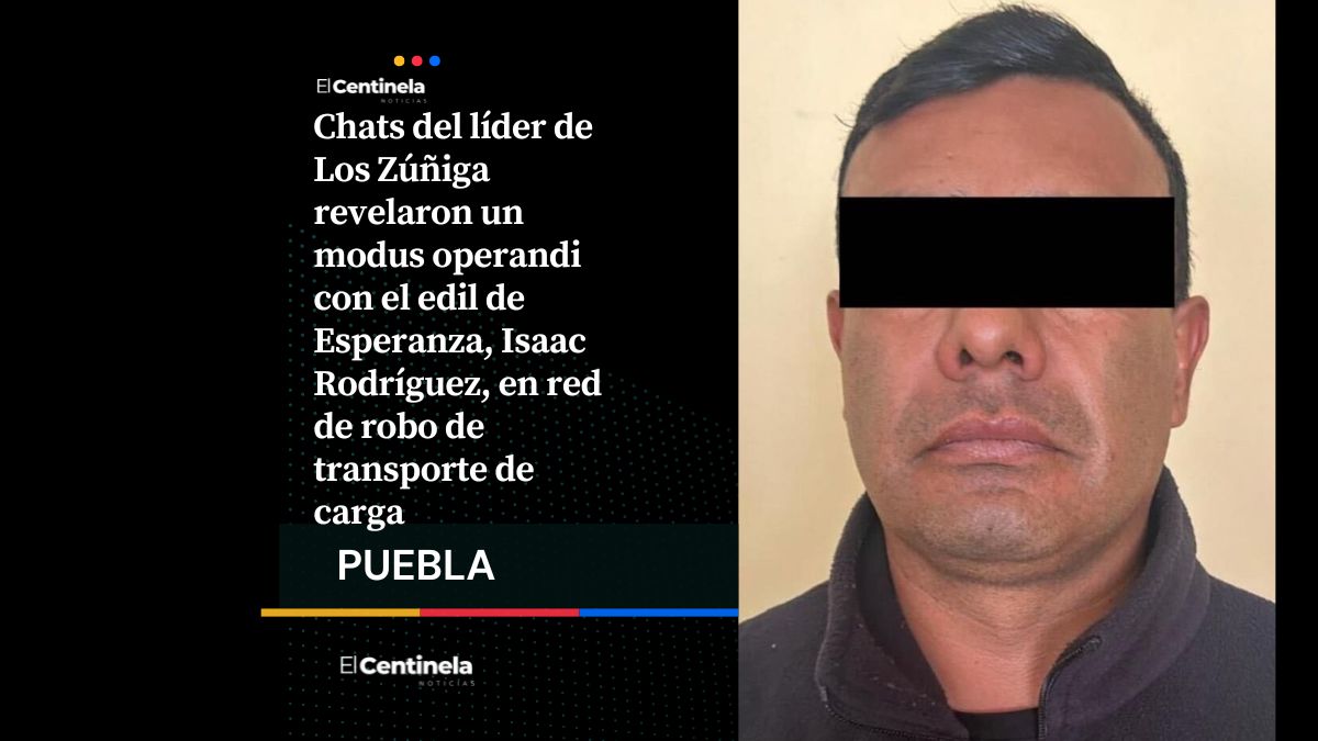 Isaac N, edil de Esperanza y el líder de Los Zúñiga habrían coordinado robos en "El Tramo de la Muerte" vía WhatsApp