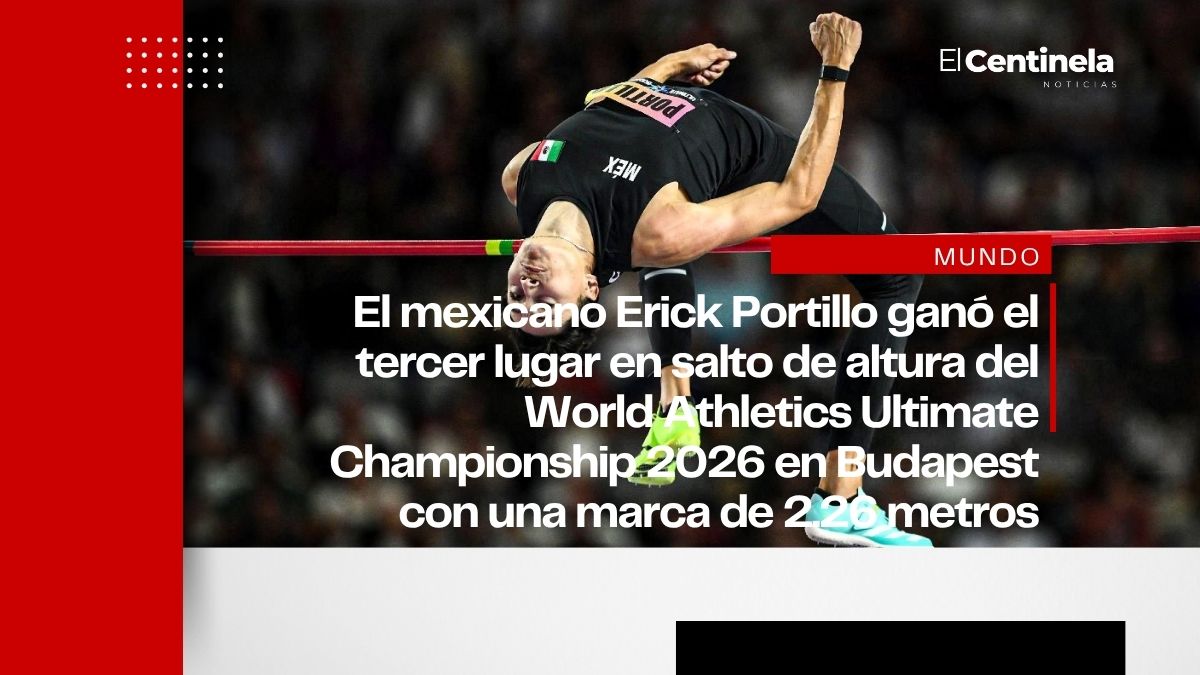Erick Portillo conquista el tercer lugar en salto de altura en el Ultimate Championship 2026, ¡orgullo mexicano!