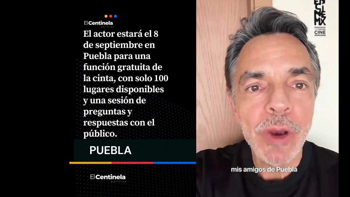 Eugenio Derbez llega a Puebla: celebrará 13 años de ‘No se aceptan devoluciones’ con función GRATIS