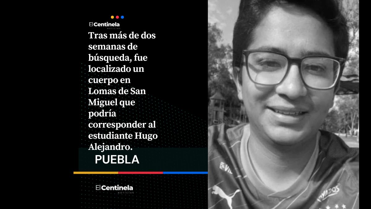 Tras más de dos semanas de búsqueda, encuentran cadáver de Hugo Alejandro cerca del río Alseseca