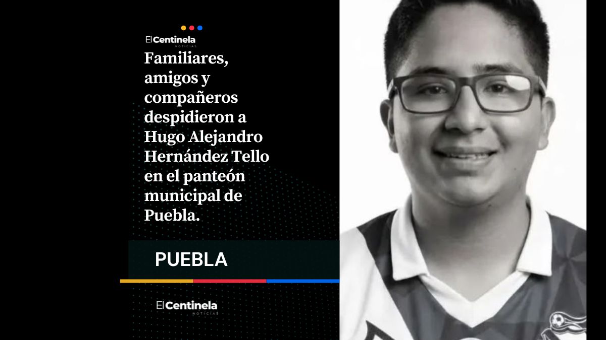 Dan último adiós a Hugo Alejandro, estudiante de la BUAP