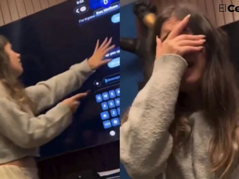 Novia olvida desvincular su celular de la TV y expone su infidelidad ante su pareja durante noche romántica