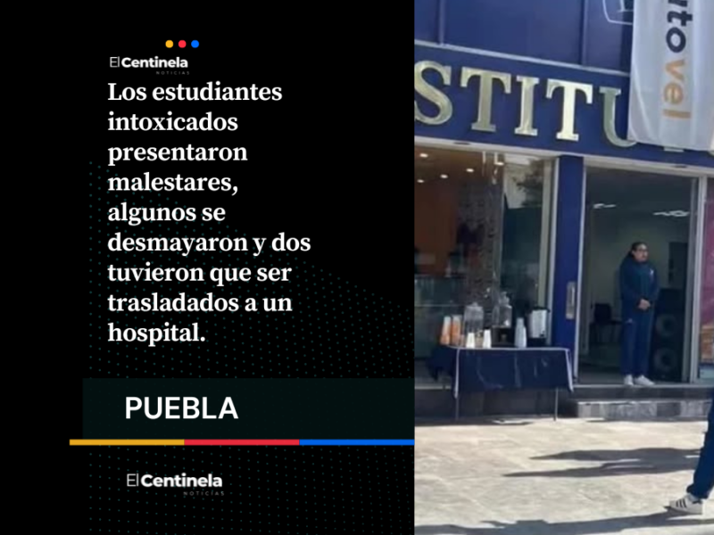 Fumigada letal; nueve estudiantes del Instituto Vel de la Juárez se intoxican, dos fueron hospitalizados