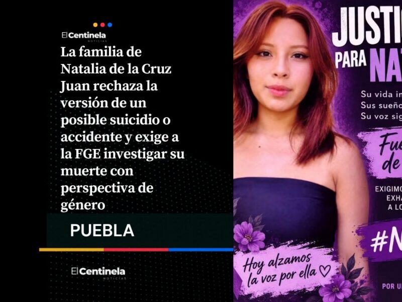 Niegan suicidio: Familia de Natalia exige investigar su muerte como feminicidio en Ahuacatlán