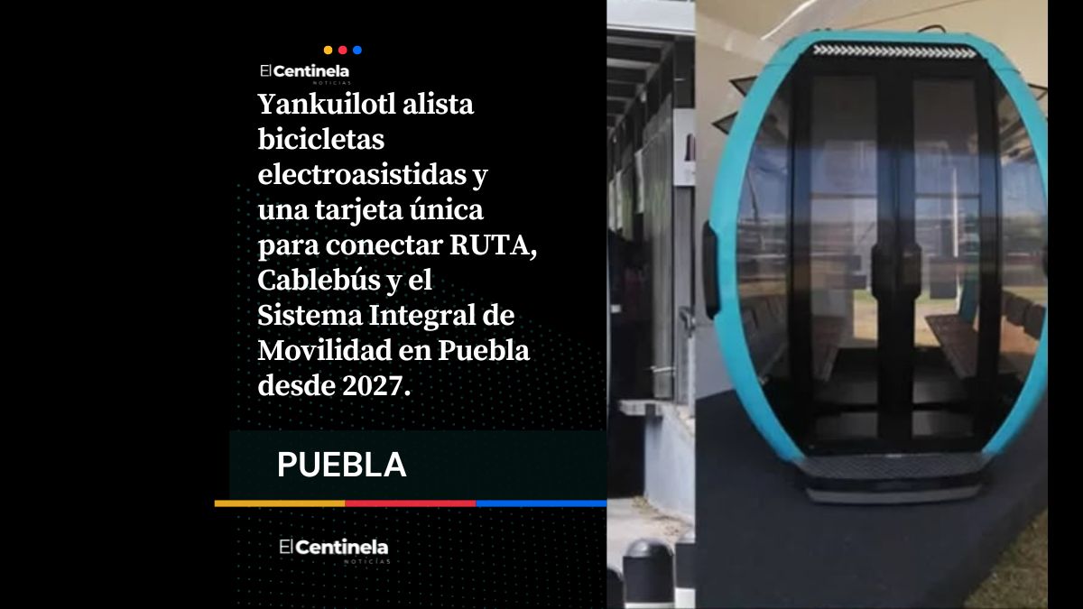 Una misma tarjeta para bicicletas, RUTA y Cablebús: así será la interconexión en Puebla