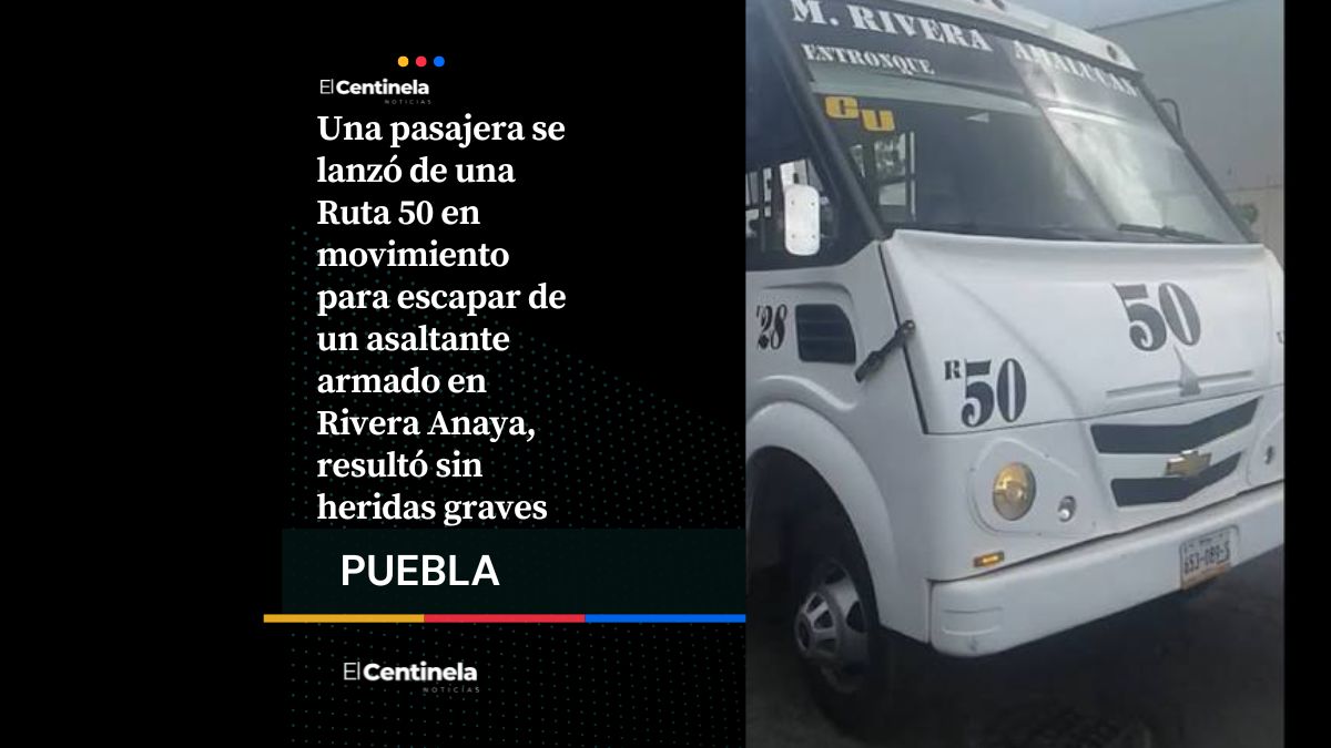 Prefirió aventarse: pasajera se lanza de Ruta 50 para escapar de un asalto en Rivera Anaya