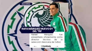Rafa Márquez es presentado oficialmente como DT del 'Tri'; “es momento de llevar al equipo a otro nivel”