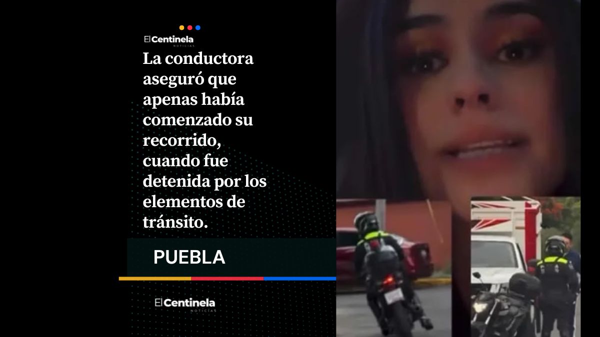 “Son unos pinches corruptos”: conductora de Televisa acusa a Tránsito de pedirle 7 mil pesos en Puebla