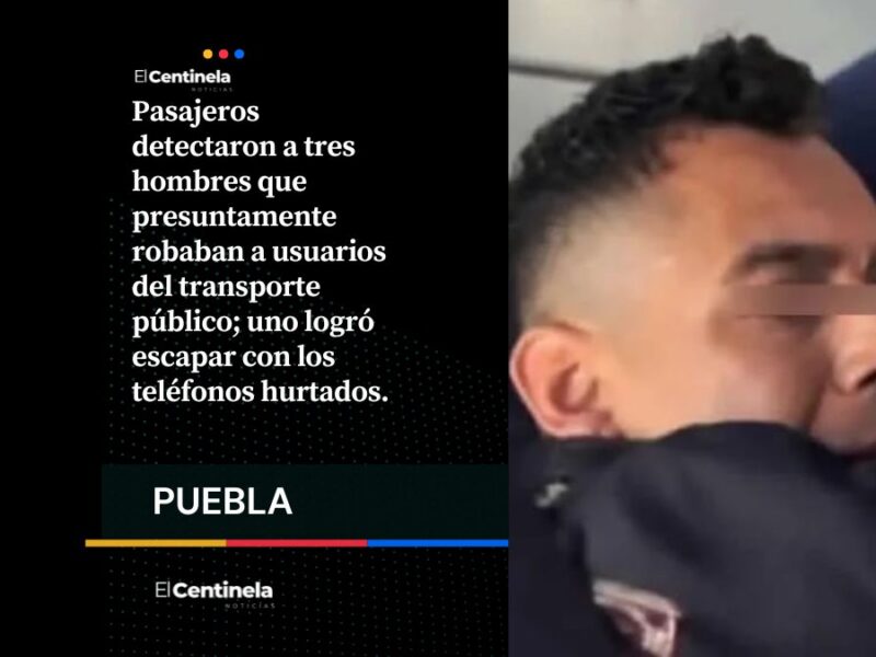Aguas pasajeros: Exhiben rostro de presuntos carteristas que operan en las rutas 50, Azteca y 61