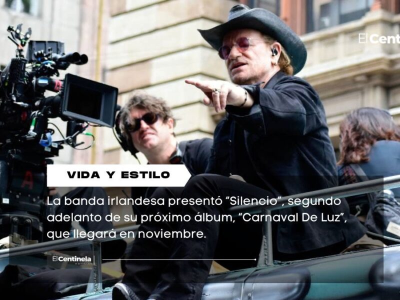 U2 lanza “Silencio”, su nuevo sencillo cuyo videoclip fue grabado en Ciudad de México
