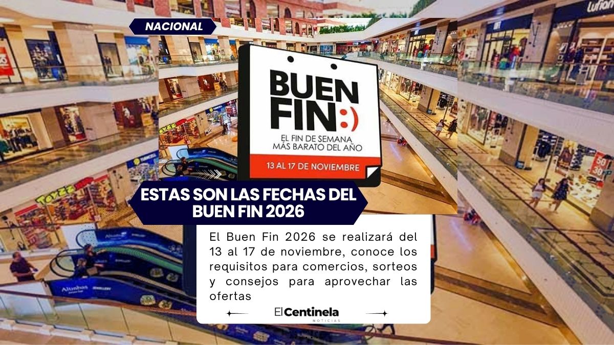 Esas sí son ofertas: El Buen Fin 2026 cambia de fechas: inicia el 13 de noviembre y durará cinco días