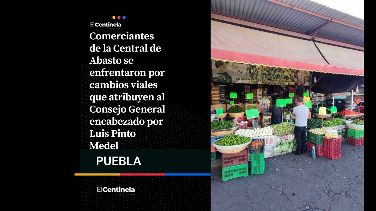 Hay tiro: Comerciantes de la Central de Abasto discuten por cambios viales, acusan imposición de Pinto Medel