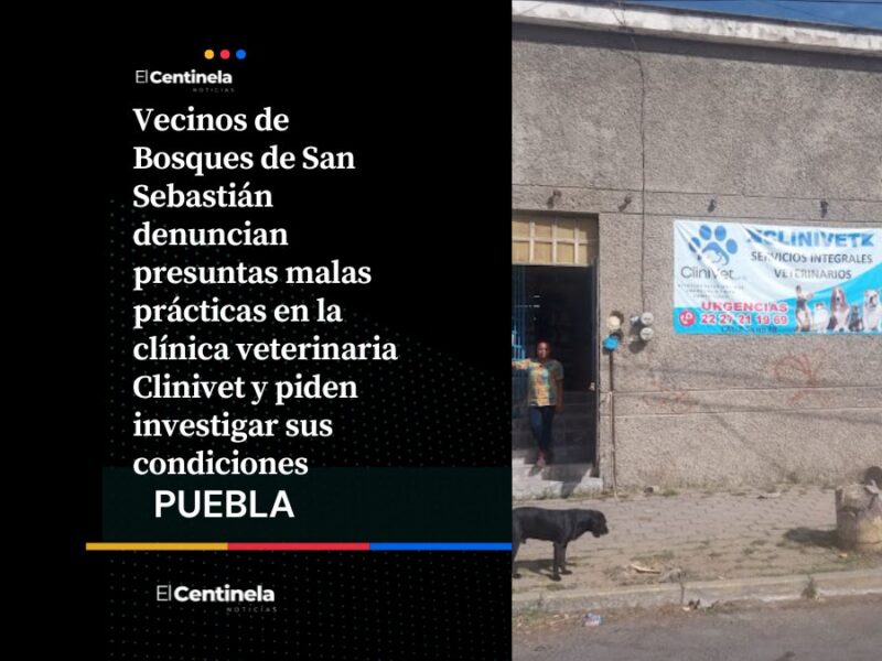 Vecinos denuncian presuntas malas prácticas en clínica veterinaria Clinivet de Bosques de San Sebastián