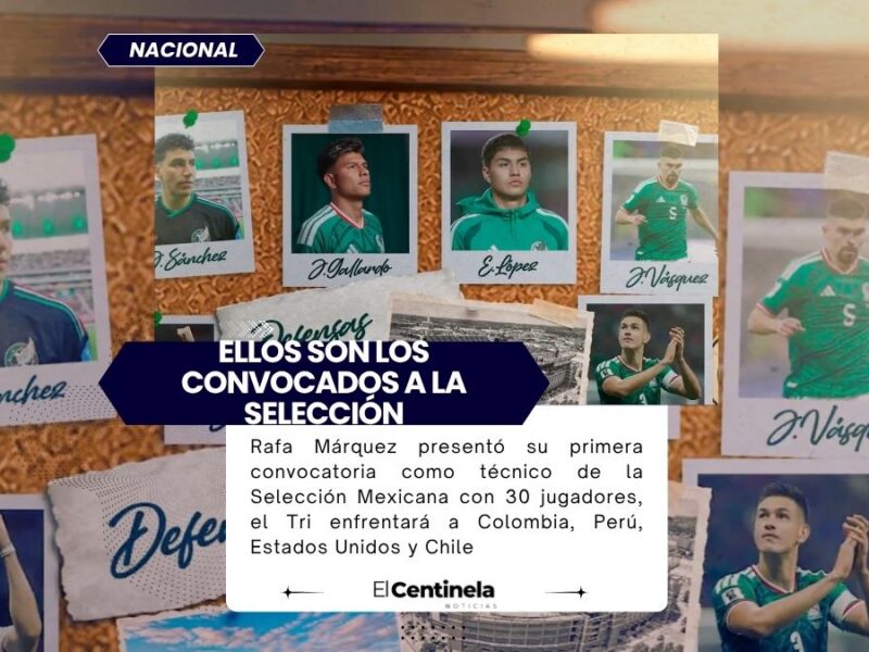 Este es el nuevo Tricolor: Rafa Márquez presenta su primera convocatoria oficial con la Selección Mexicana
