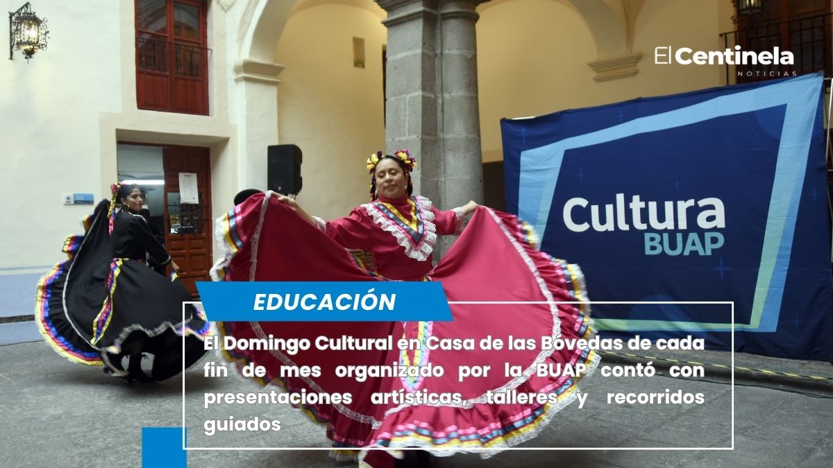 Arte, historia y teatro: así se vivió el Domingo Cultural en Casa de las Bóvedas BUAP