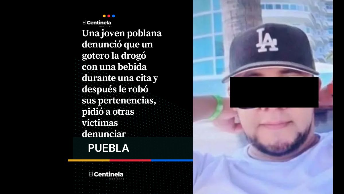 Cuidado: Gotero droga a joven poblana y le roba sus pertenencias, así es como opera