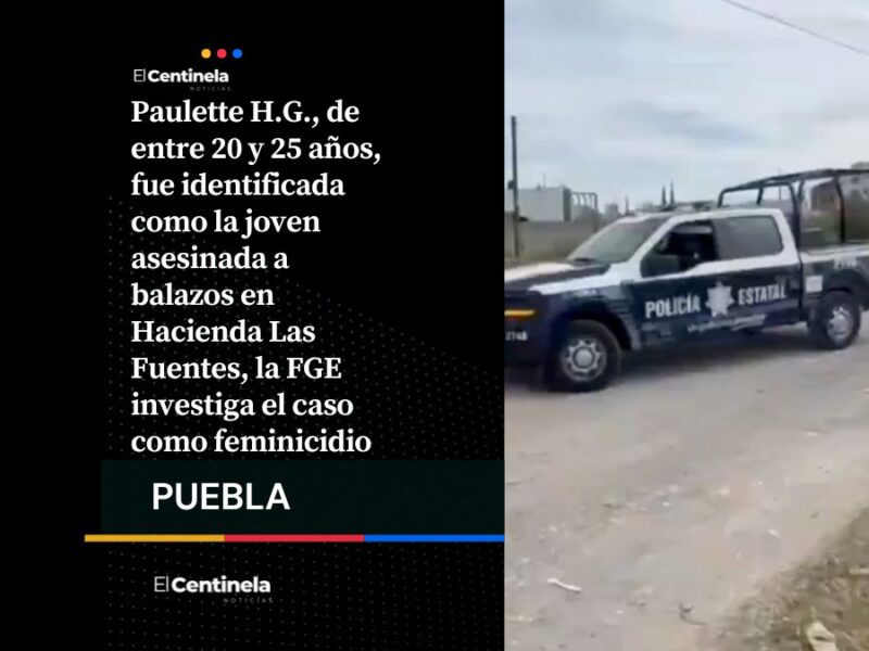 Paulette era la joven asesinada en Hacienda Las Fuentes, tenía entre 20 y 25 años