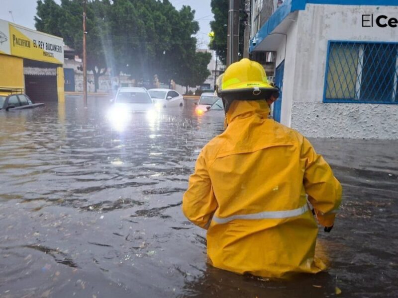 Pronostican fuertes lluvias en Puebla capital alrededor de las 19:00 horas este viernes