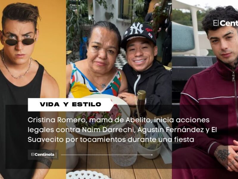 Cristina Romero, mamá de Abelito, inicia acciones legales contra Naim Darrechi, Agus Fernandéz y El Suavecito por tocamientos