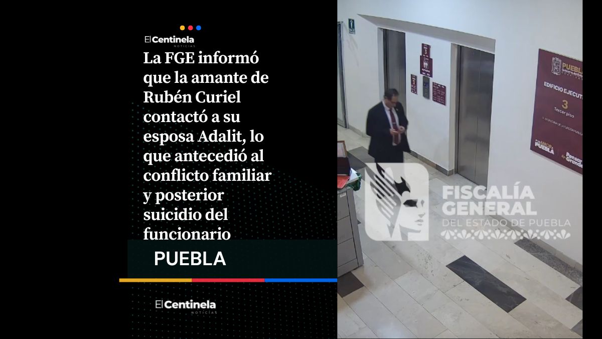 FGE revela que amante de Rubén Curiel informó a su esposa sobre su amorío, lo que antecedió al suicidio