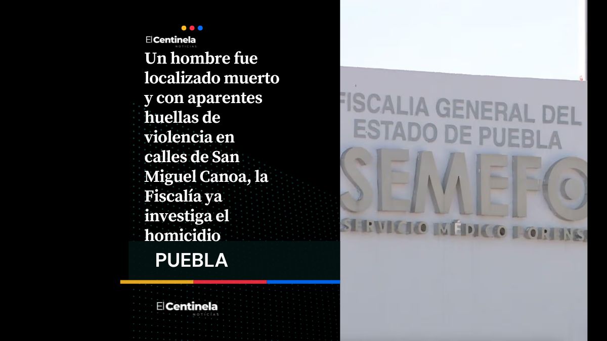 Asesinan a golpes a hombre y abandonan su cuerpo en San Miguel Canoa