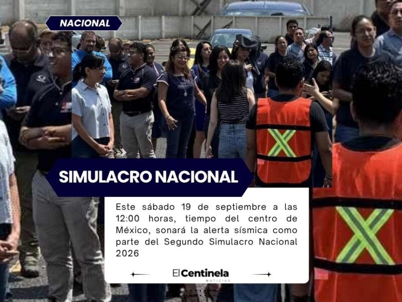 Segundo Simulacro Nacional 2026: ¿Cuándo, a qué hora será y en dónde sonará la alerta sísmica?