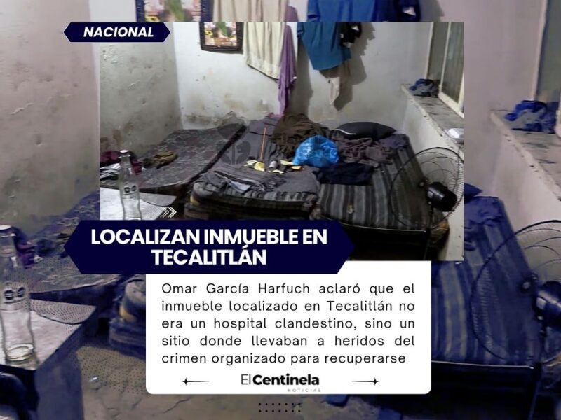García Harfuch aclara que Cártel de Cuatro Letras no tenía hospital clandestino en Jalisco