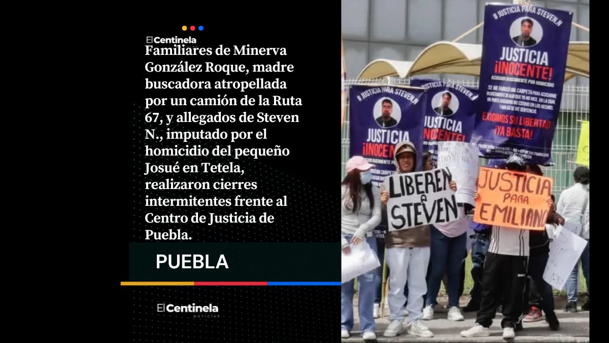 Protestas desquician la 11 Sur: exigen justicia por Doña Minita y libertad para Steven N.
