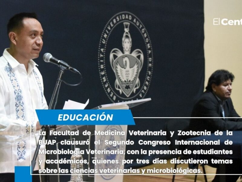 Clausuran Segundo Congreso Internacional de Microbiología Veterinaria