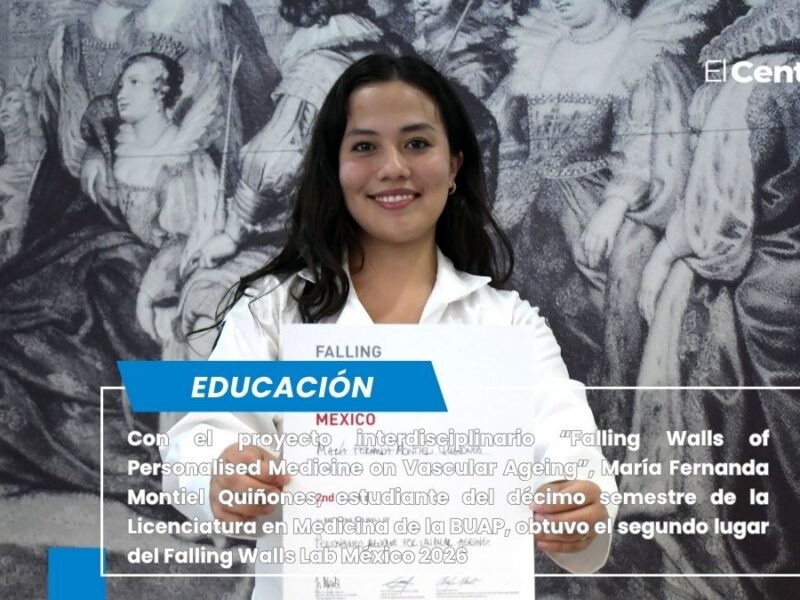 BUAP logra segundo lugar en el Falling Walls Lab México 2026