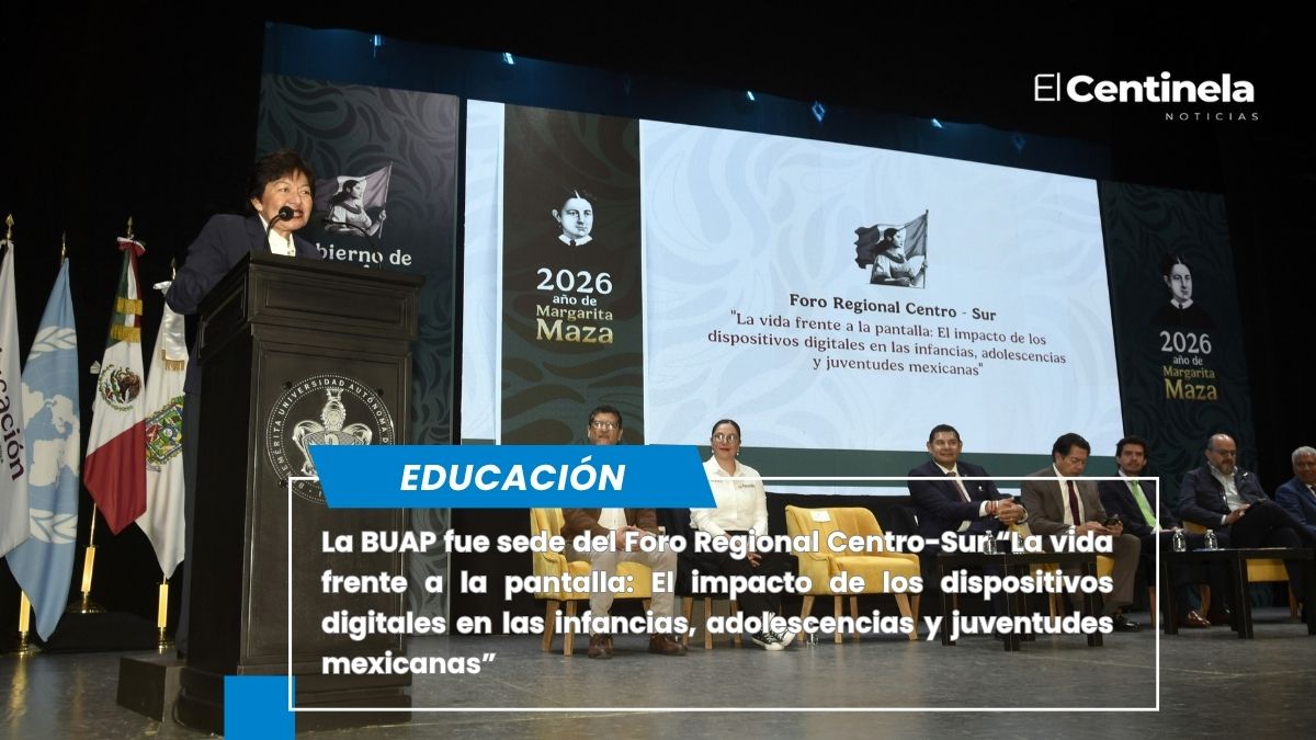 Analizan impacto de dispositivos digitales en niños y jóvenes en el Foro Regional Centro-Sur